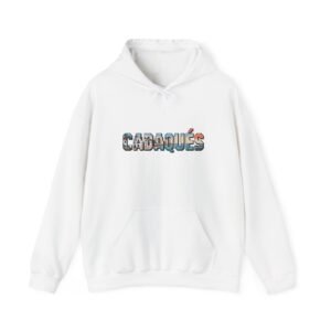 Cadaqués Spain Hoodie - Retro Coastal Beach Sweatshirt, Costa Brava Travel Gift, Vintage Style Cadaqués Pullover, Unisex Cozy Hoodie